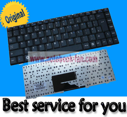NEW Everex VA4100M VA4101M VA4103M S250 S260 UK Keyboard Black - Click Image to Close